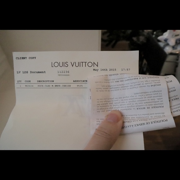 Louis Vuitton Cerise Empreinte Pochette Cles - Picture 11 of 15